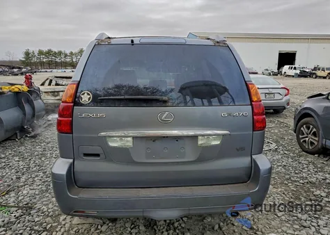 2005 Lexus Gx 470 from USA, damaged, VIN JTJBT20X450084336